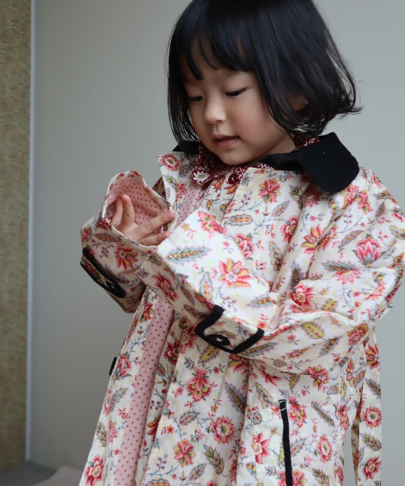 BONJOUR DIARY] TRENCH COAT | Aline print | Ro