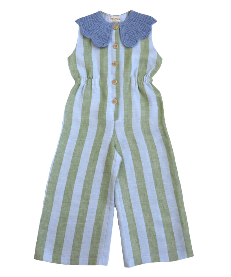 Kalinka]【残りわずか！】Cordelia Overall | Pastel Stri