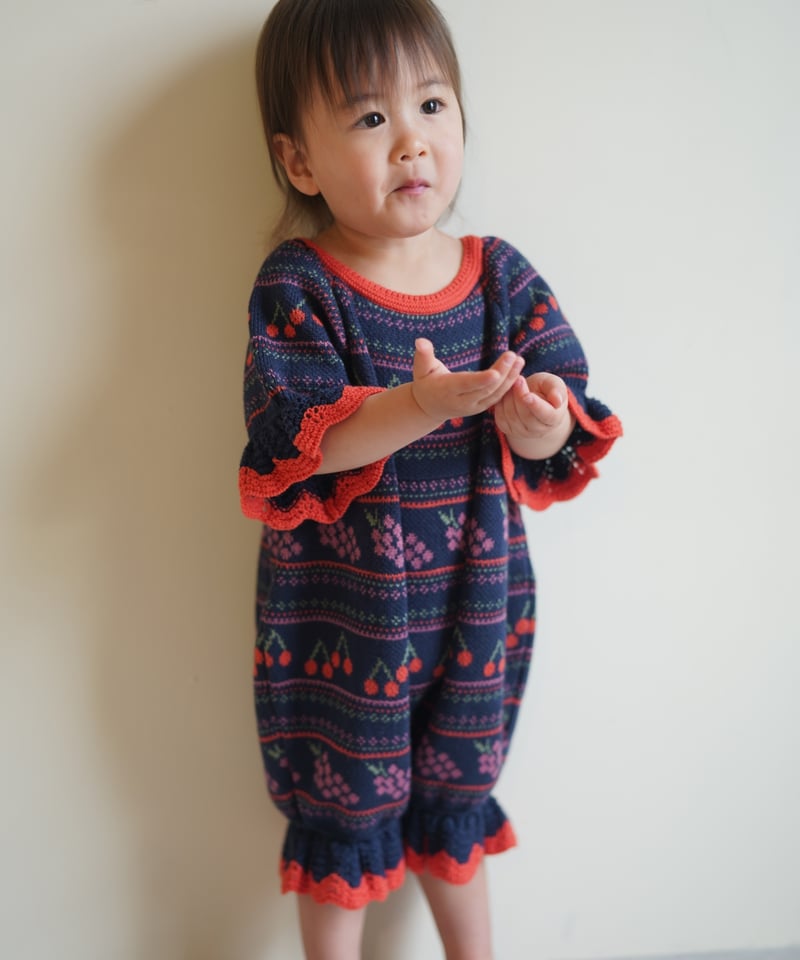 MABLI] MIO ROMPER | NAVY | RonRon baby and mo