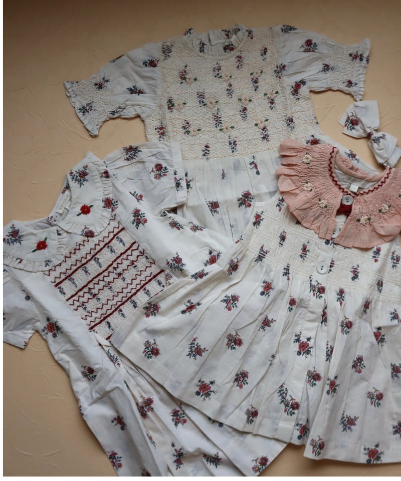 BONJOUR DIARY]【残りわずか！】Handsmocks blouse | Gard
