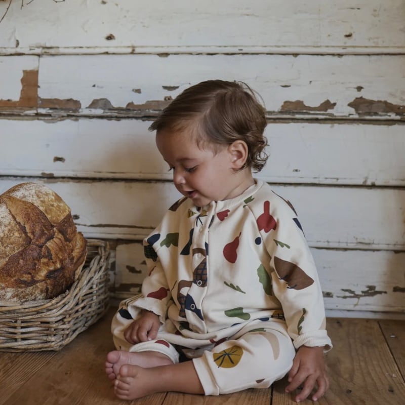 organic zoo]【LAST1！！】Farmers Market Onesie | F