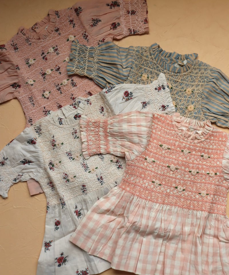 BONJOUR DIARY]【残りわずか！】Handsmocks blouse | Pink