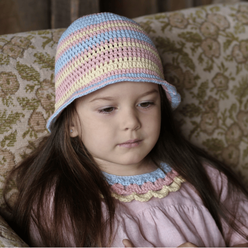 ☆2024AW☆Kalinka Kids カリンカキッズ Kalina Beret Cottoncandy