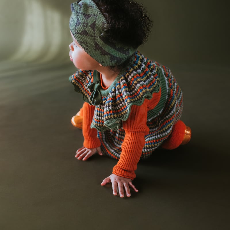 MABLI] PORTH COLLAR | MONSTERA | RonRon baby