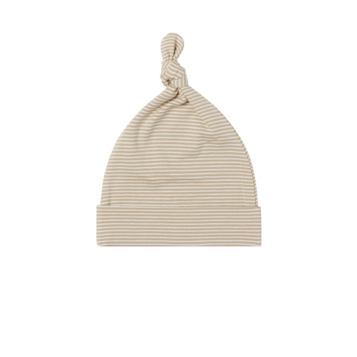 QUINCY MAE] KNOTTED BABY HAT || LATTE MICRO S...
