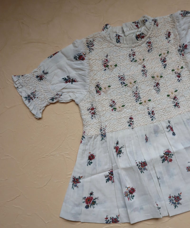 BONJOUR DIARY]【残りわずか！】Handsmocks blouse | Gard