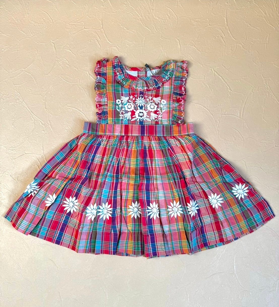 Lali Kids]【LAST1！！】Mini Clover Dress | Red Mad