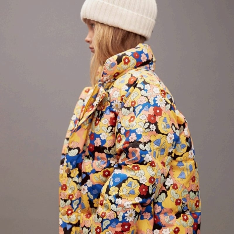 mini rodini アウター 92/98 mini rodini] Lingonberries aop hooded puffer – Les Quatre