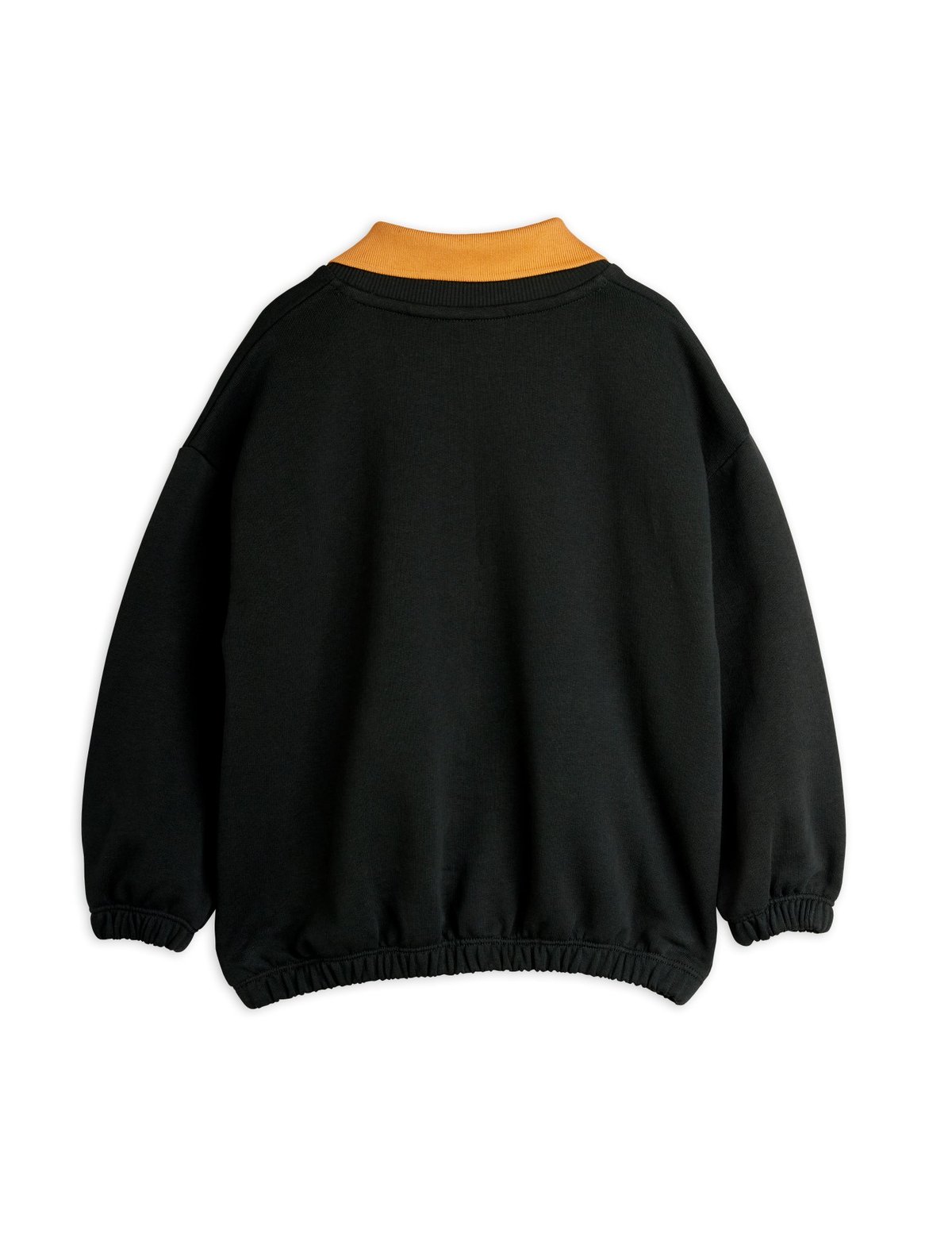 mini rodini] Panther patch collar sweatshirt |