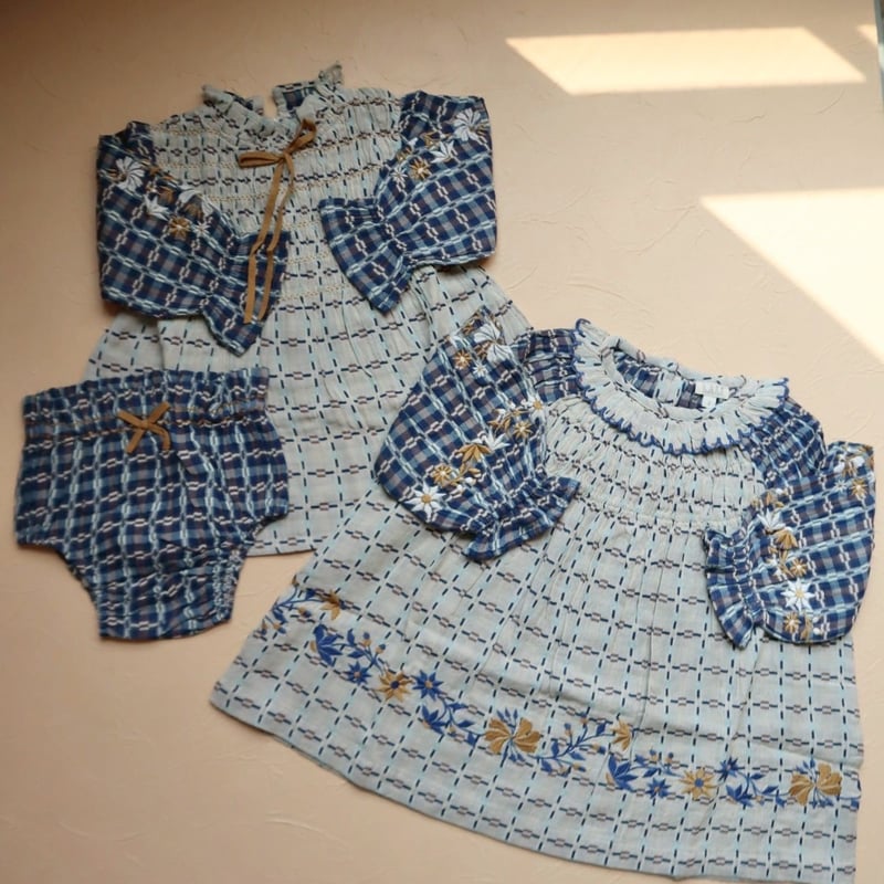 Lali Kids]【再入荷！！】Tulip Dress | Double-Sided Ya
