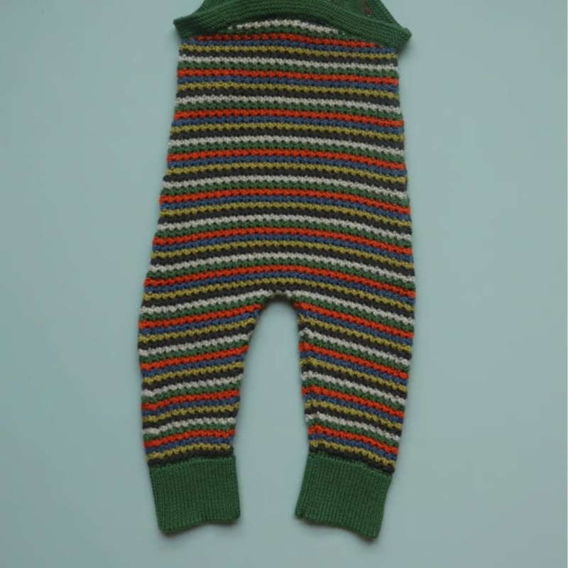 mabli マブリ　ニット　セーター　オーバーオール2Y MABLI]【LAST1！！】PORTH OVERALLS | MONSTERA | Ro