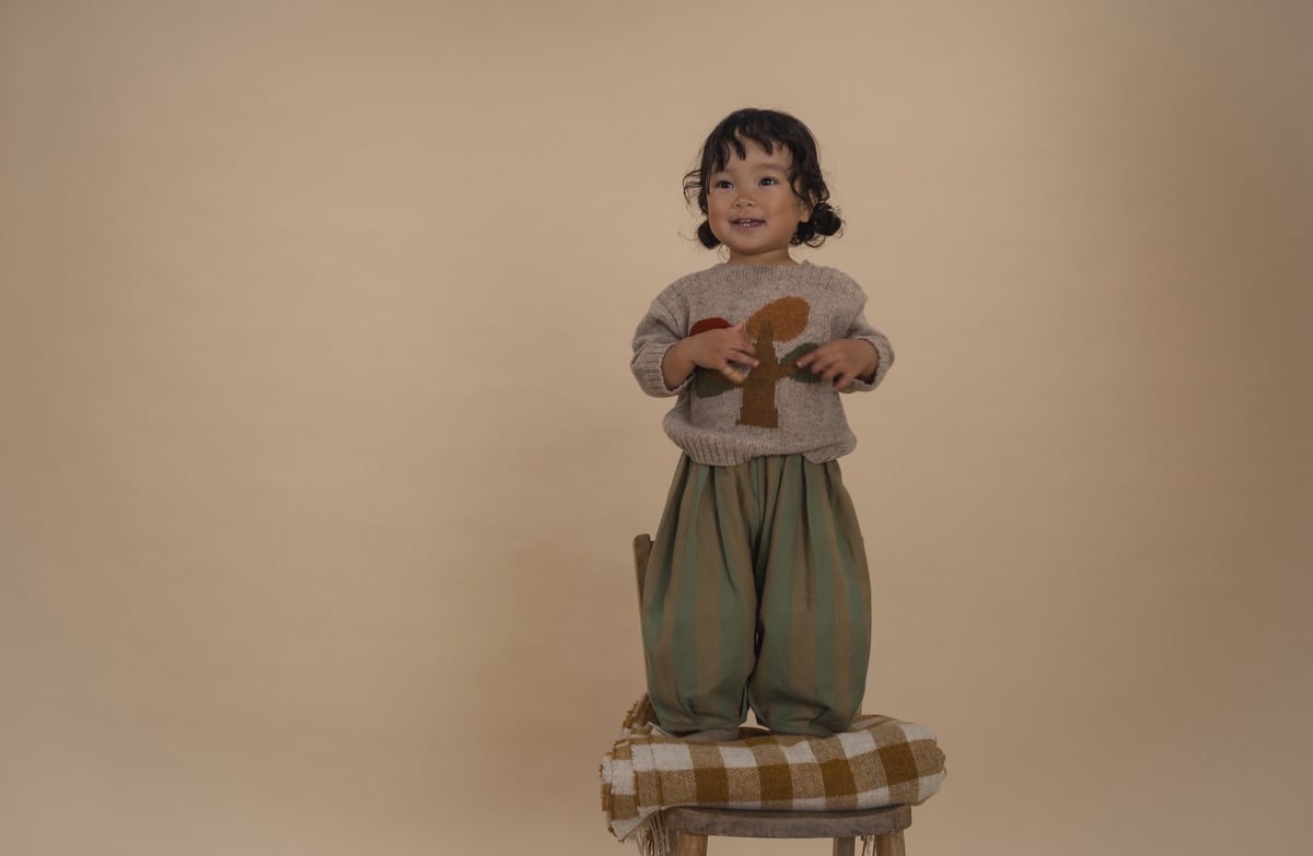 ORGANIC ZOO]【LAST1！！】Woodland Stripes Lodge P