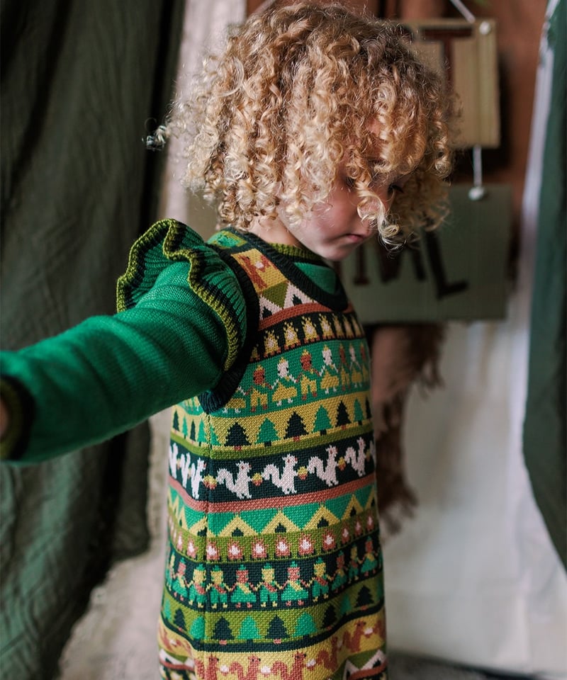 MABLI] SCOUT CAMP DRESS | MULTI | RonRon baby