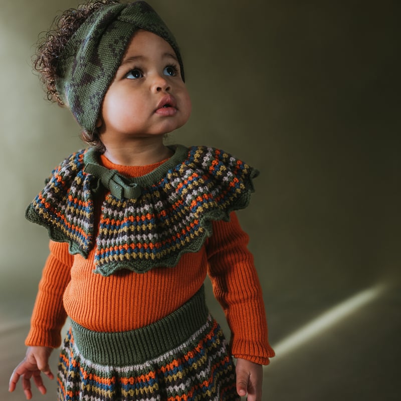 MABLI] PORTH COLLAR | MONSTERA | RonRon baby
