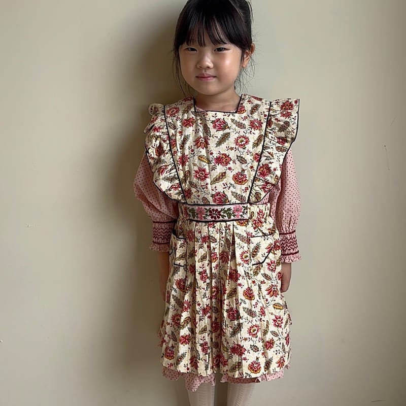 BONJOUR DIARY]【残りわずか！】APRON DRESS | Aline prin