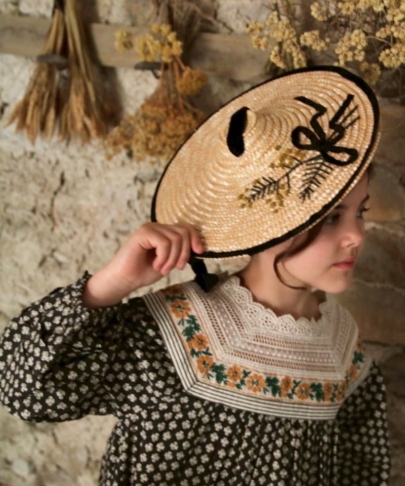 Bonjour Diary ワンピース　10y ワンピース Bonjour diary QUILTED COAT DRESS Vichy Kids Bonjour