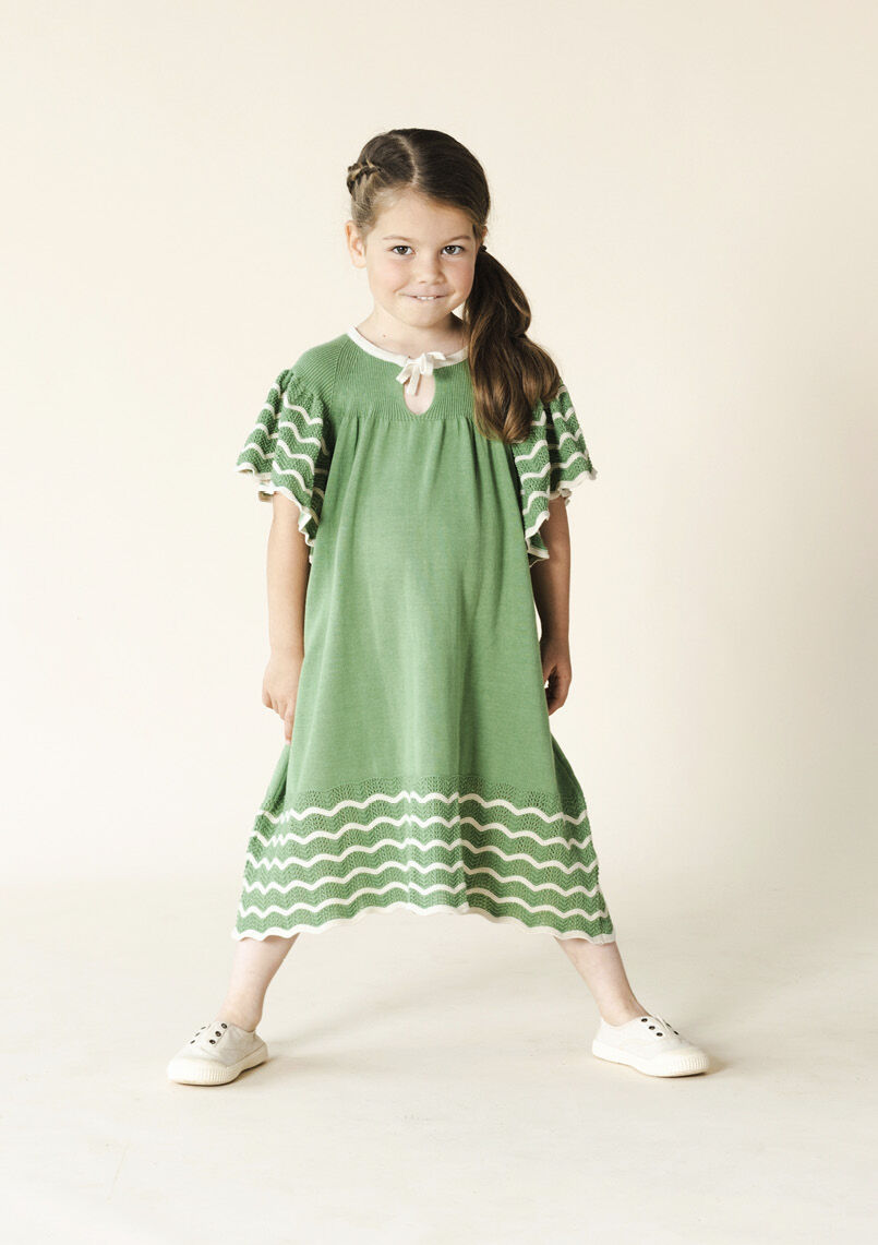 Mabli  2023SS Gwendolen Romper Fern ベージュ