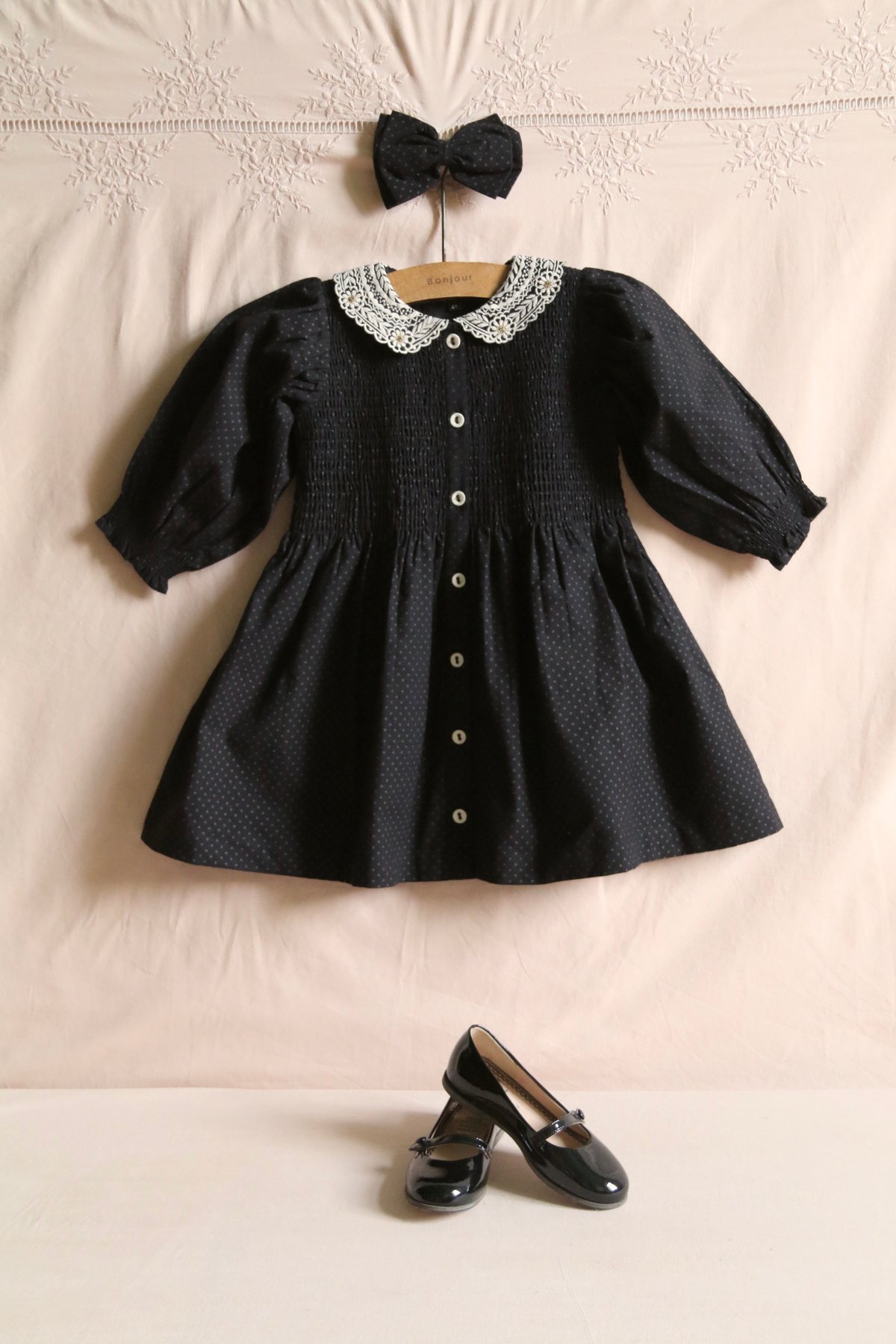 BONJOUR DIARY]【残りわずか！】TUNIQUE WITH HAIR CLIP |