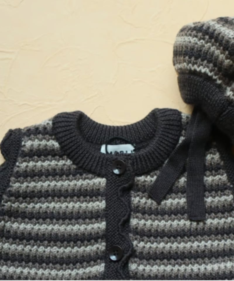 MABLI]【LAST1！！】PORTH VEST | UMBER | RonRon ba