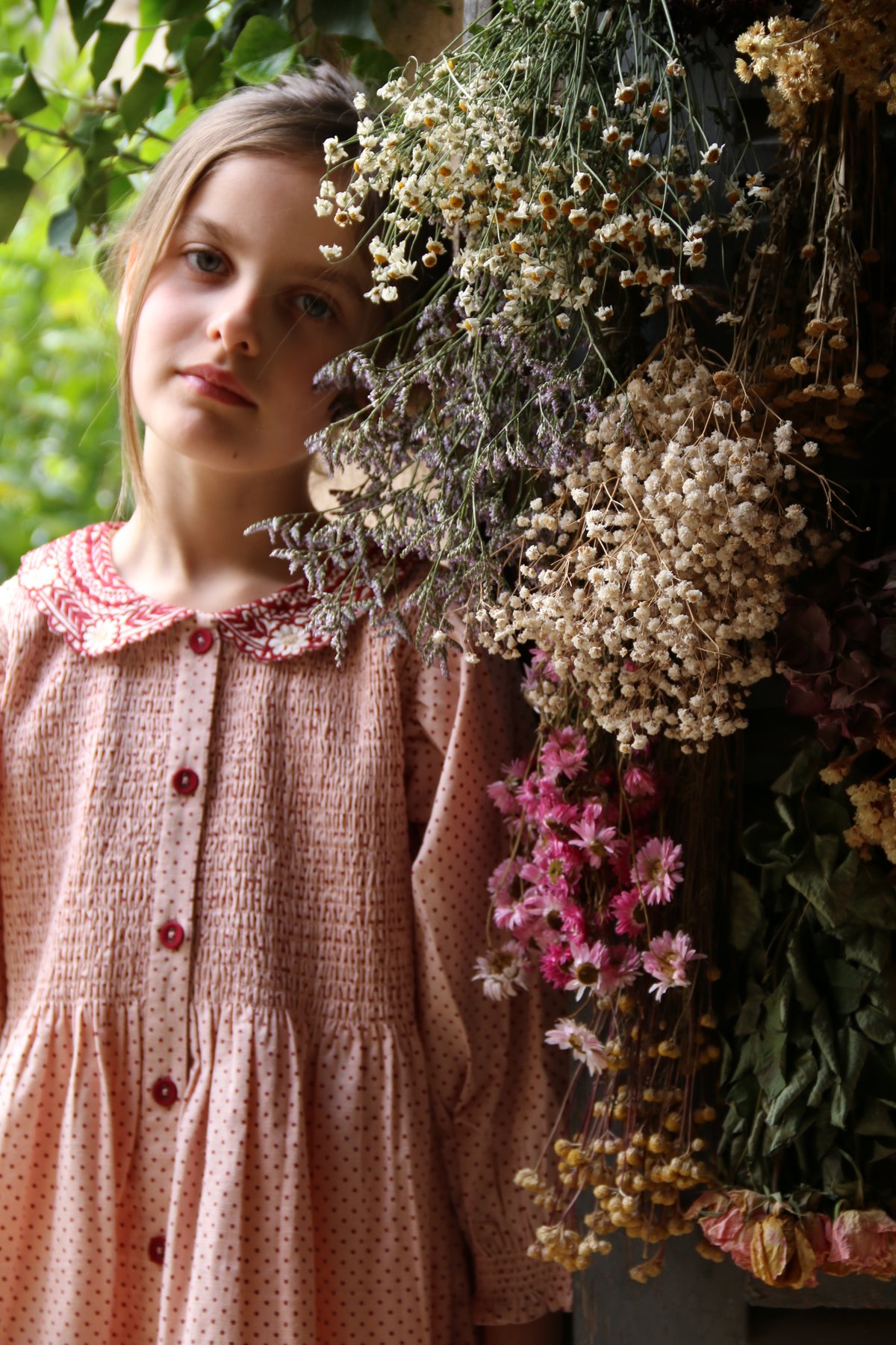 BONJOUR DIARY]【LAST1！】TUNIQUE WITH HAIR CLIP |