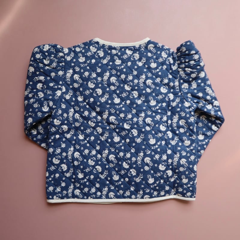 Bebe Organic] Amari Jacket | Padded Ditsy Flor