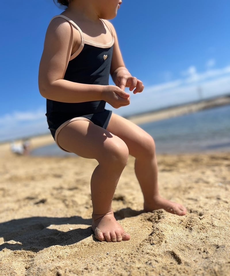 Konges Slojd]【残りわずか！】MANON SWIMSUIT | BLUEBERR