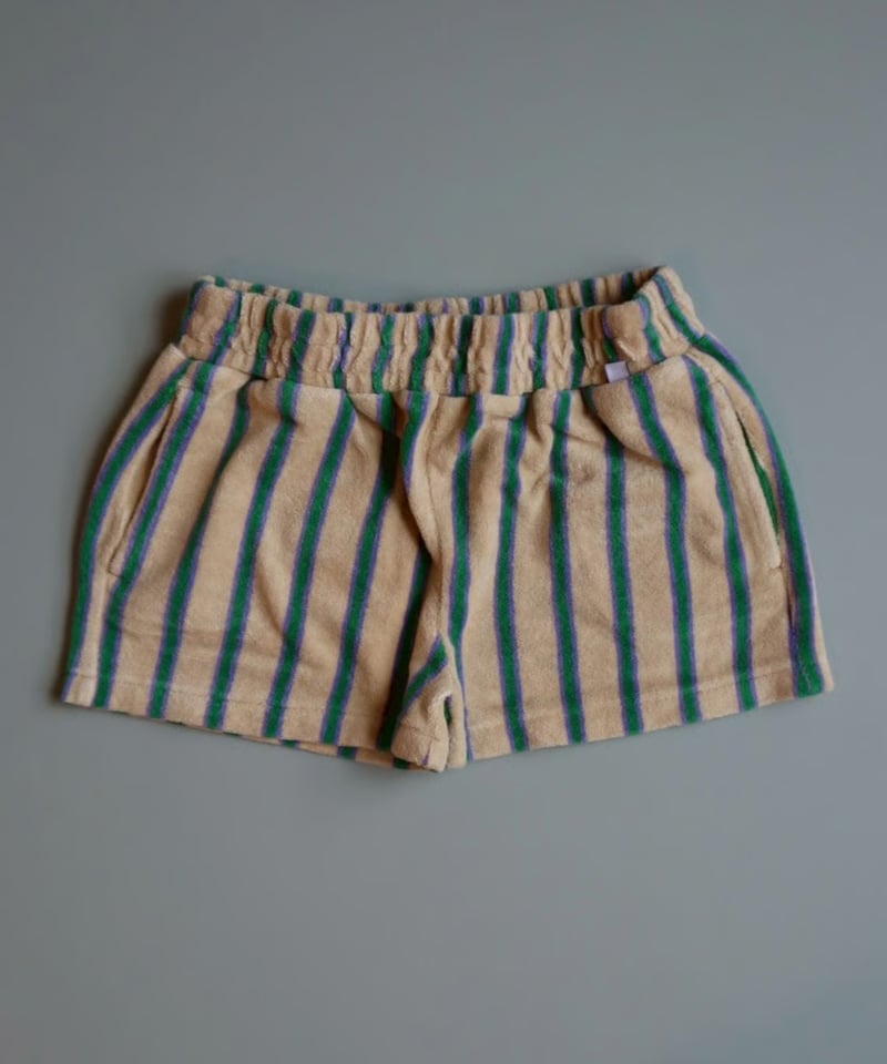 REPOSE AMS] 76. short | jade bloom stripe | Ro