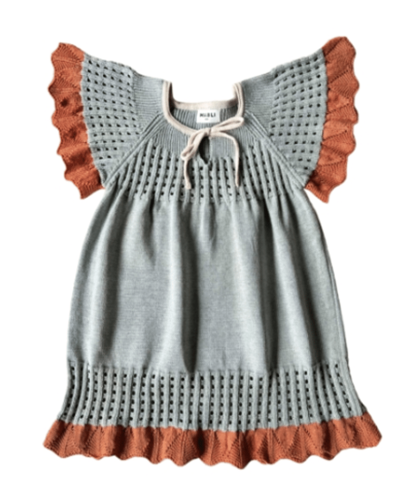 MABLI]【残りわずか！】EIRLYS DRESS | EUCALYPTUS | Ron