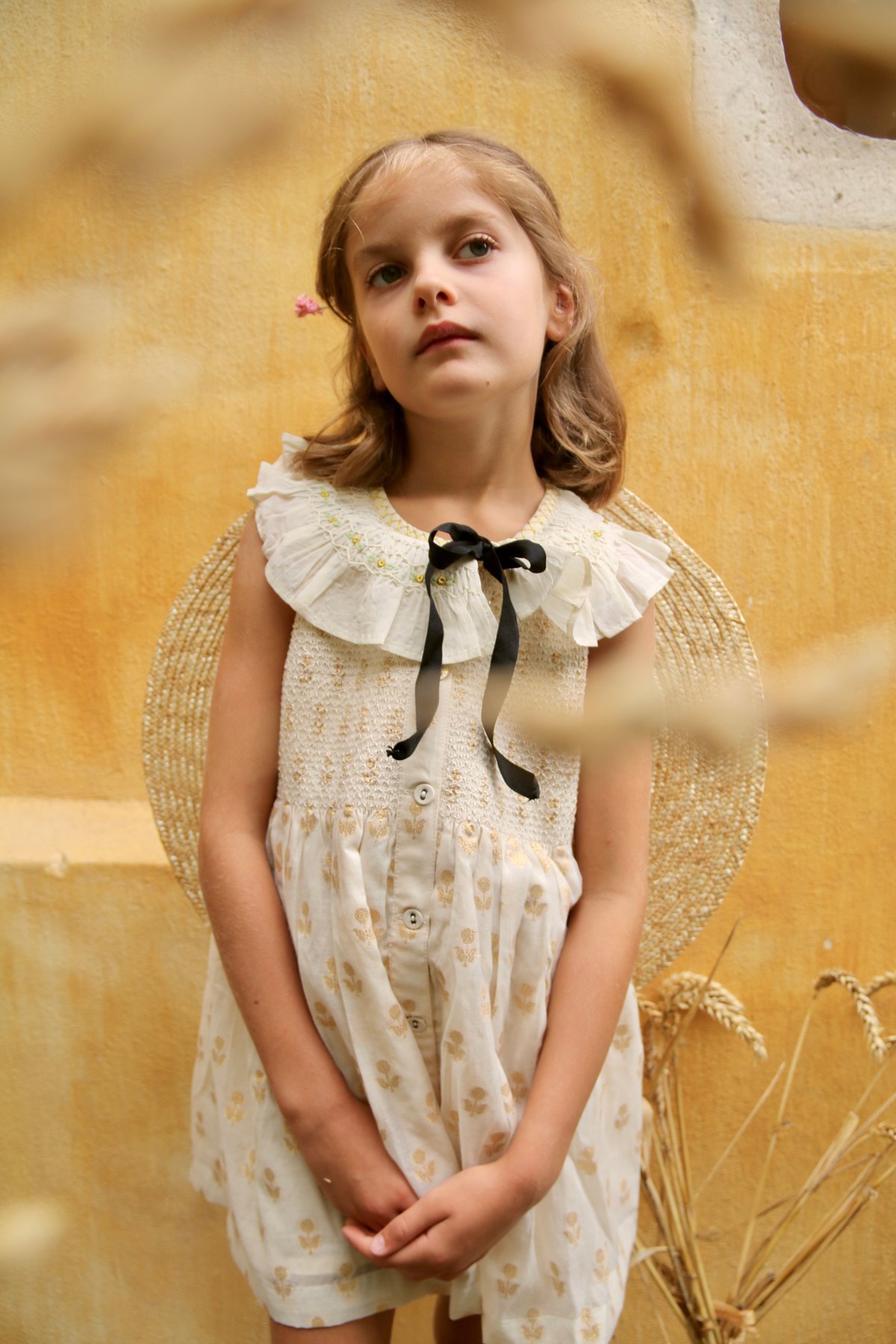 BONJOUR DIARY]【残りわずか！】Ibiza top + Hairclip |