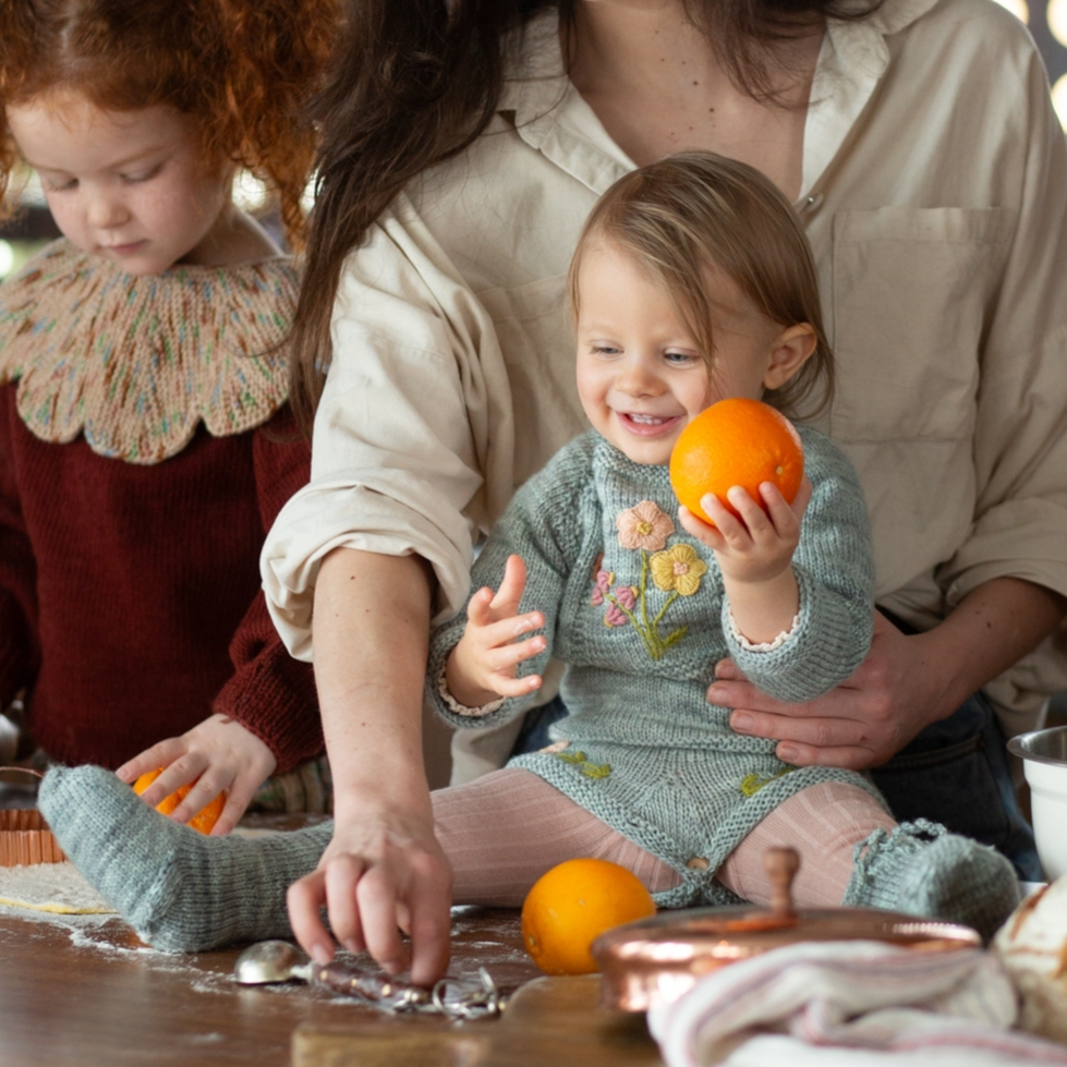 poppy⭐︎他者厳禁　kalinka ニット emma set 18M Kalinka] Emma Set | Mint | RonRon baby and mom