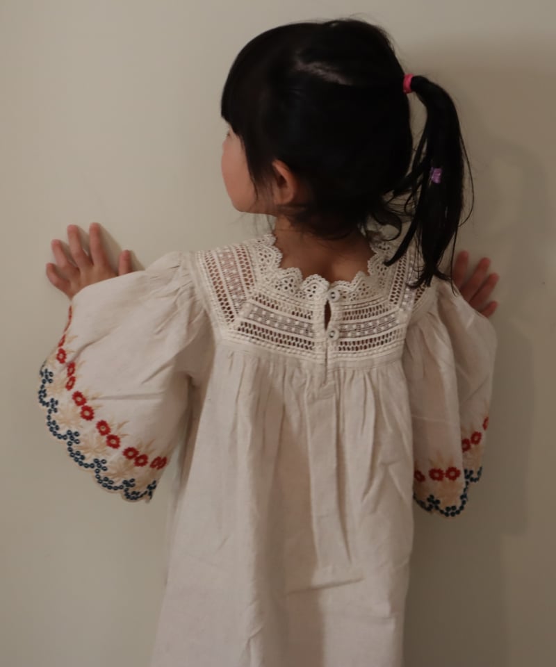 BONJOUR DIARY] Dress | Naural cotton flex wit
