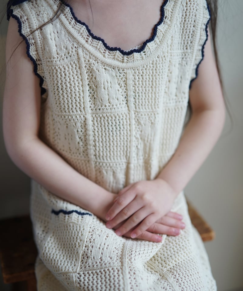 Bebe Organic]【残りわずか！】Elina Dress | Natural Lac