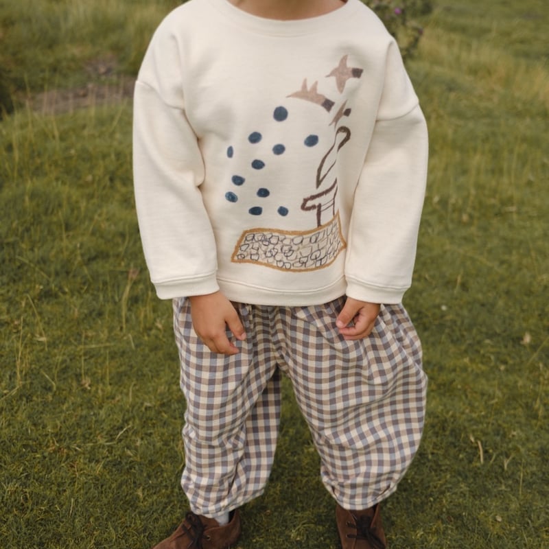 ORGANIC ZOO] Shoreline Gingham Lodge Pants