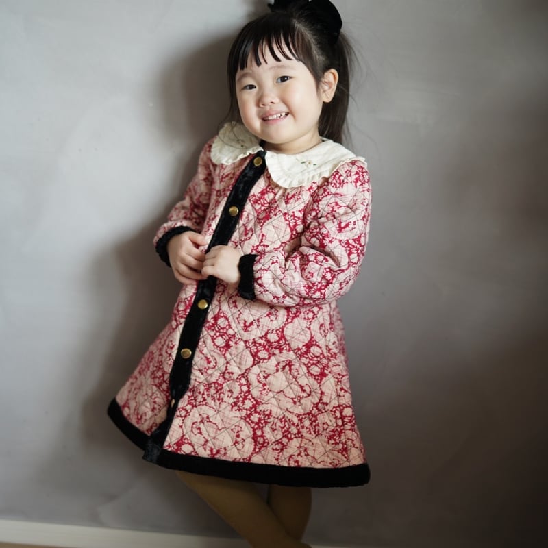Bonjour diary ベロアジャケット 6y Misha&Puff☆Crochet Joya Dress