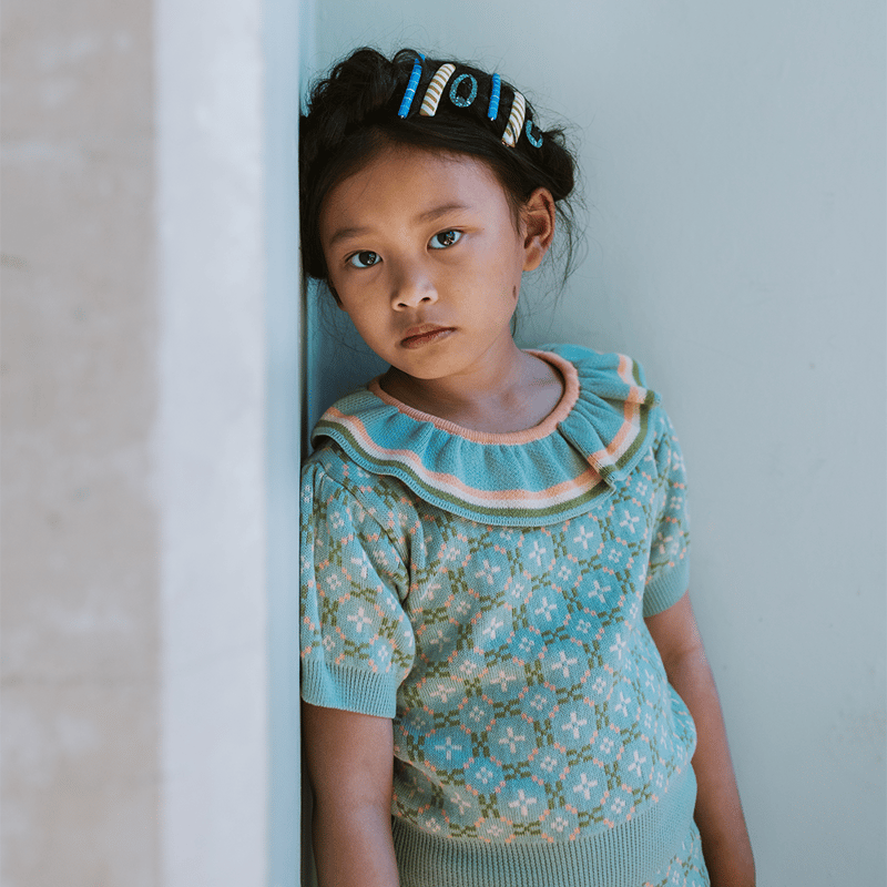 MABLI 良い セットアップ MABLI サマーニット セットアップ 18m MABLI