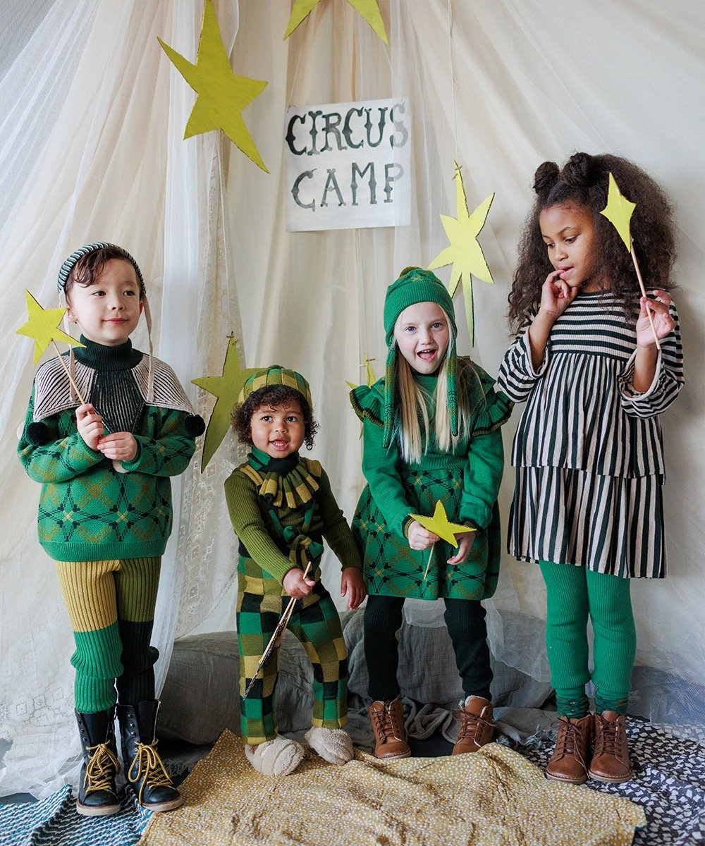 ボトムス MABLI 25AW Magic Pants 2y MABLI】MAGIC PANTS - ALPINE