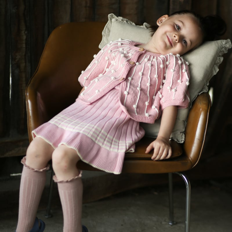 Kalinka] Alyssa Cardigan | Dusty Pink | RonRon 