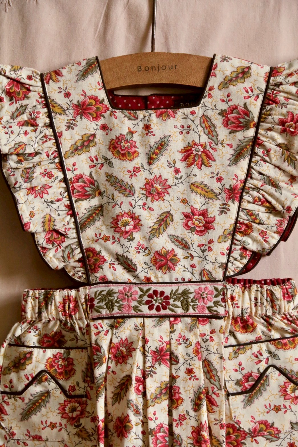 BONJOUR DIARY]【残りわずか！】APRON DRESS | Aline prin