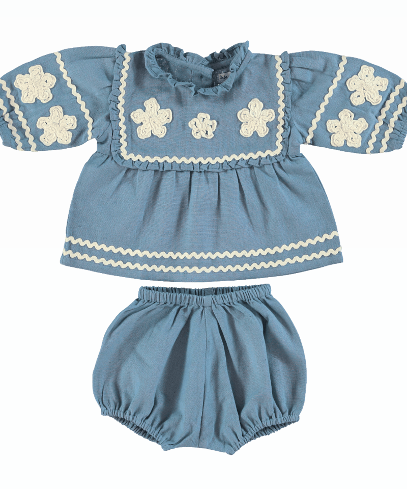 Bebe Organic]【残りわずか！】Inga Baby Set | Zigzag Dr