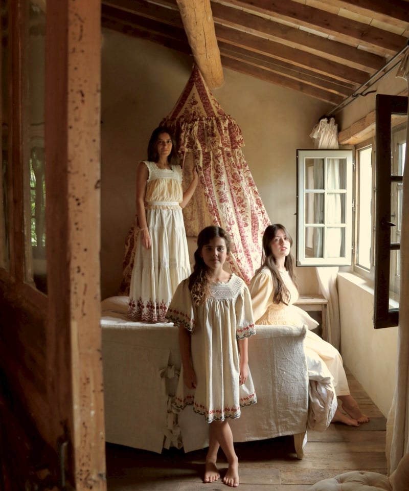 BONJOUR DIARY] Dress | Naural cotton flex wit