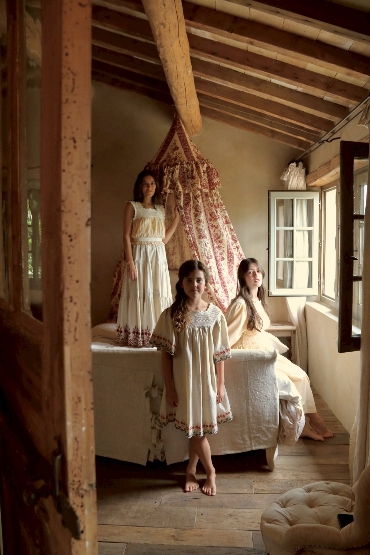 BONJOUR DIARY] Dress | Naural cotton flex wit
