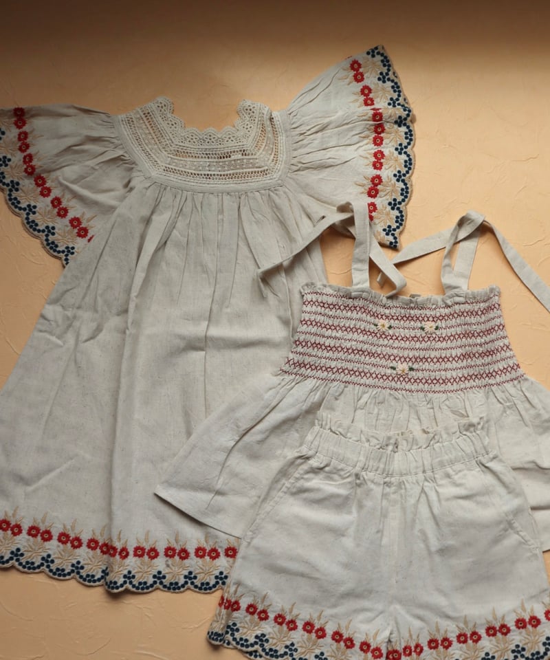 BONJOUR DIARY] Dress | Naural cotton flex wit