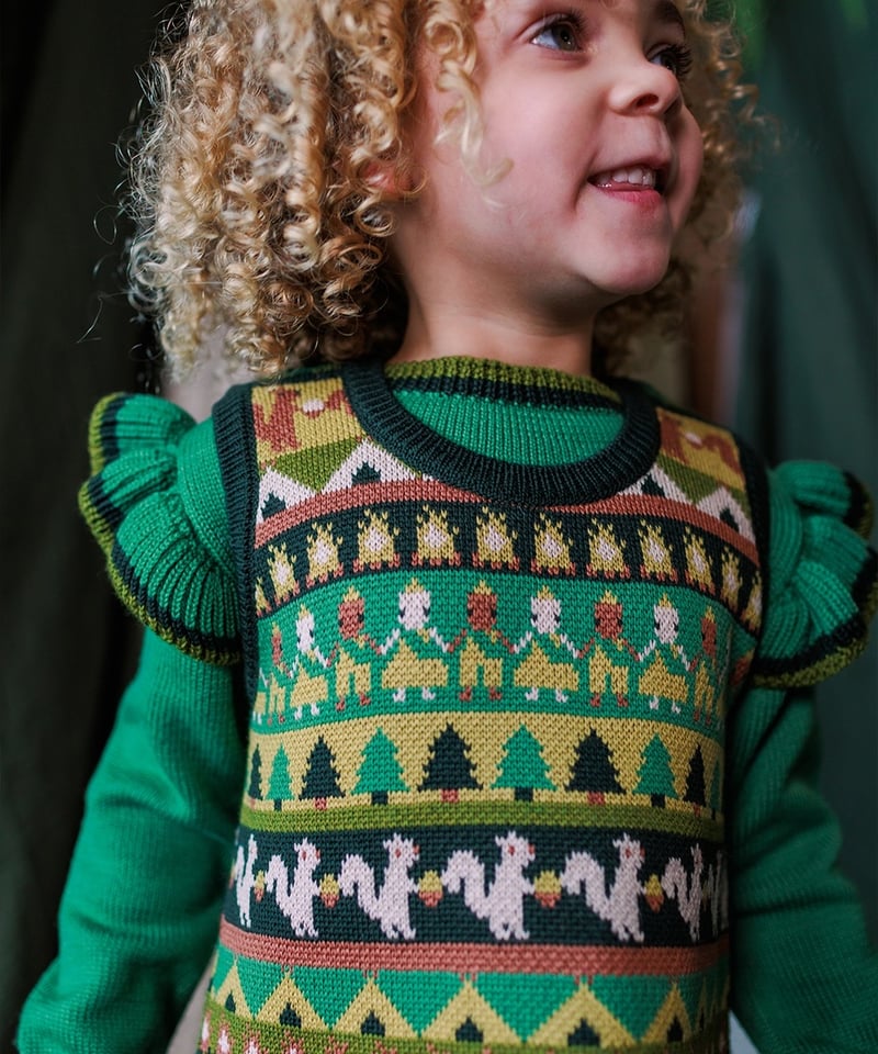 MABLI] SCOUT CAMP DRESS | MULTI | RonRon baby