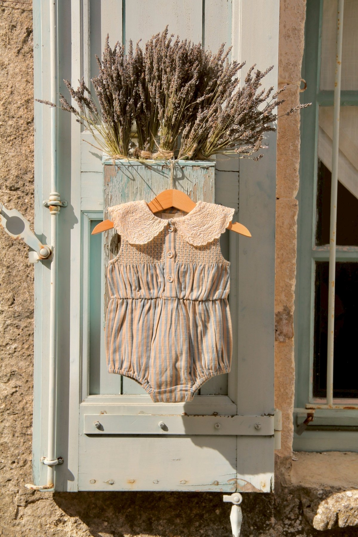 p*.様 【新品タグ付き】bonjour diary 4y BONJOUR DIARY]【残りわずか！】Romper | Transat stripe