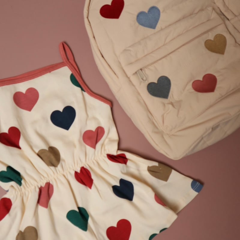 konges slojd ハートスパンコールドレス YVONNE HEART SEQUINS DRESS ［Konges Sløjd コンゲススロイド
