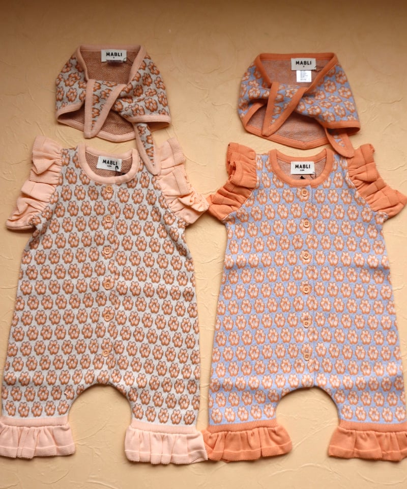MABLI] DONUT ROMPER | BLUSH | RonRon baby and