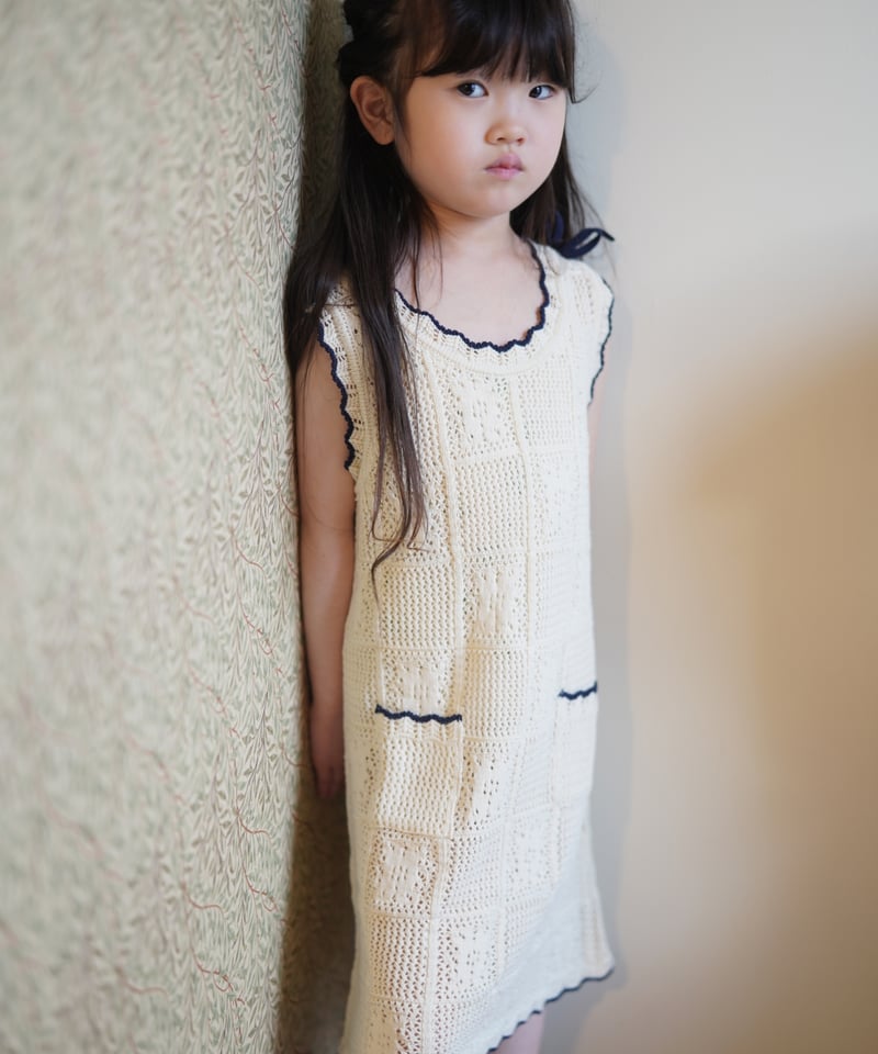 Bebe Organic]【残りわずか！】Elina Dress | Natural Lac