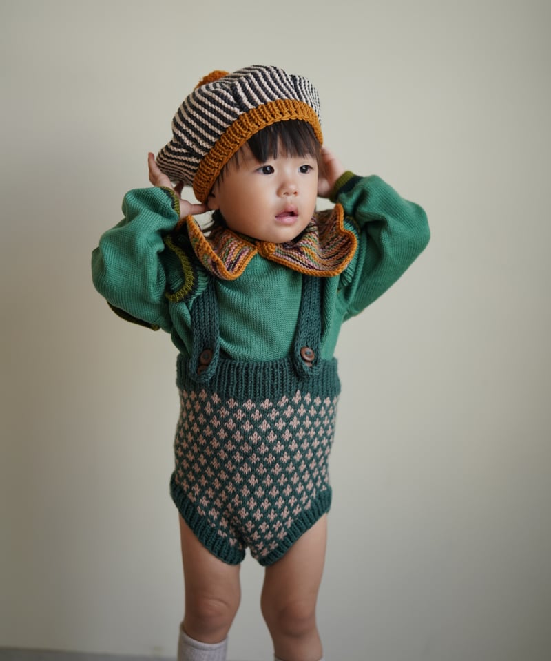 Kalinka] Edmund Shorts | Pine/Rose Quartz | Ro