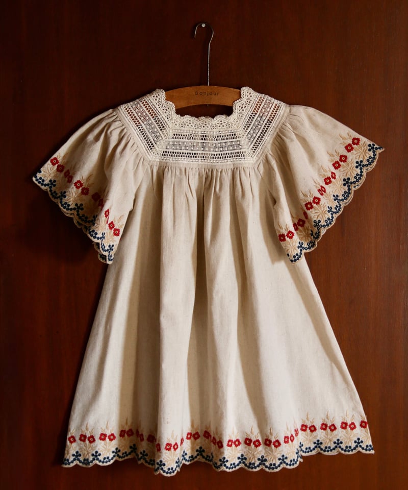 BONJOUR DIARY] Dress | Naural cotton flex wit