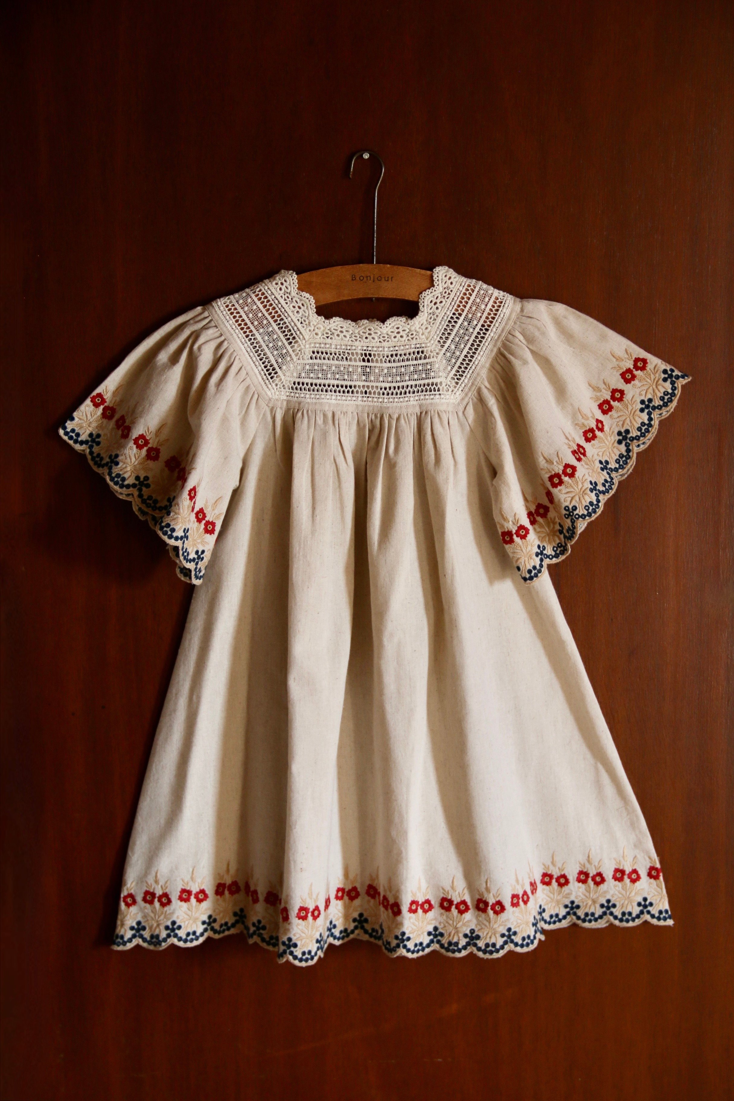 BONJOUR DIARY] Dress | Naural cotton flex wit